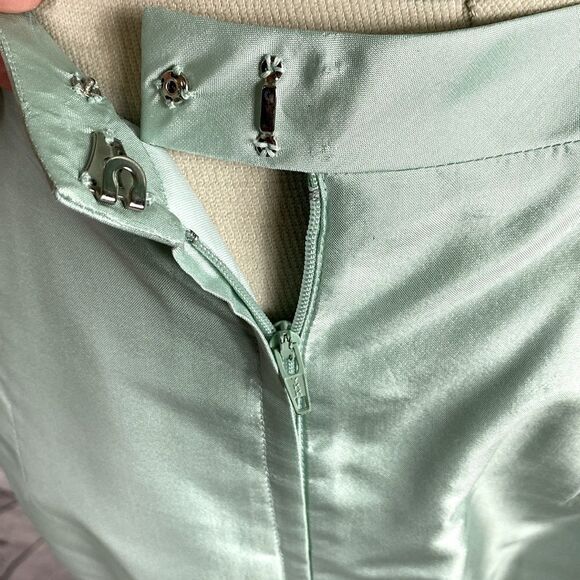 Vintage Marisa Baratelli Thai Silk Beaded Wrap Blouse Maxi Skirt Set Mint Size 6 - Picture 4 of 15